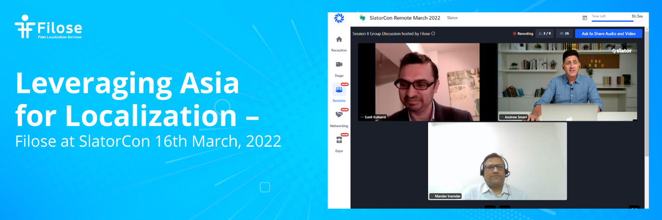 Leveraging Asia for Localization – Filose at SlatorCon 2022