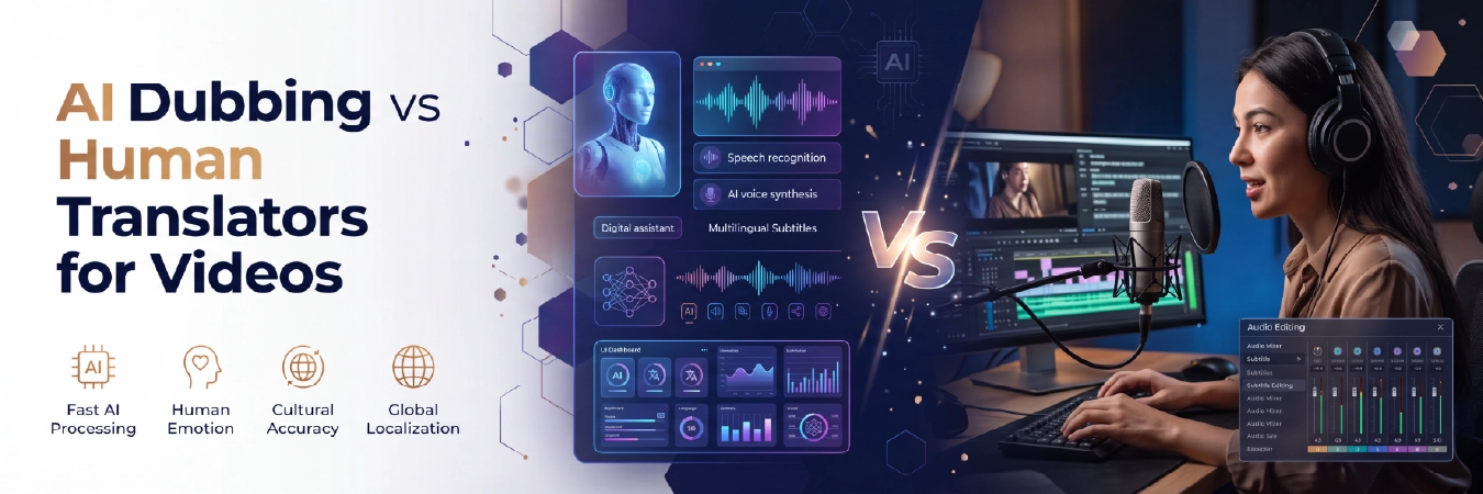AI Dubbing vs Human Translators for Videos: Which Is Better?