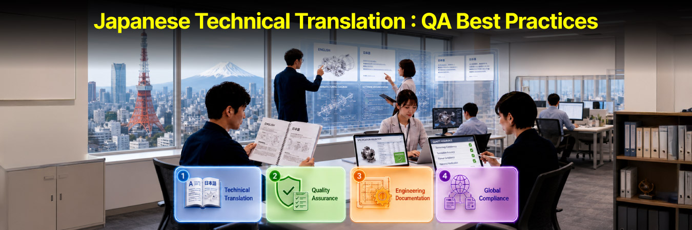 Japanese Technical Translation: Quality Assurance Best Practices for Global Success