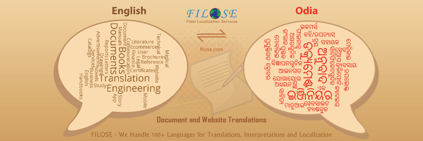 Odia Translation & Language Services - Filose | India