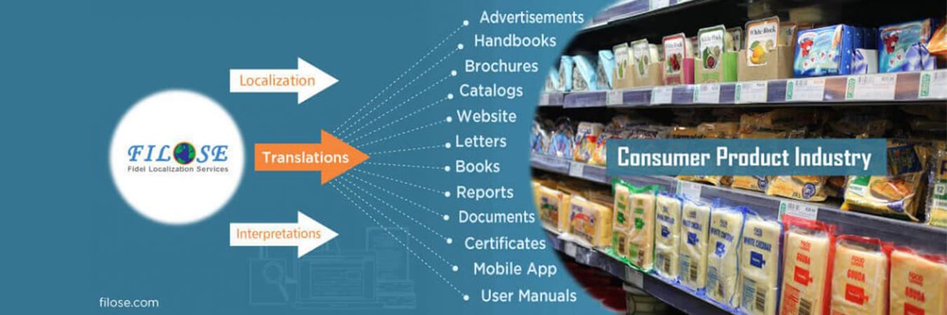 Consumer Product Translation Services