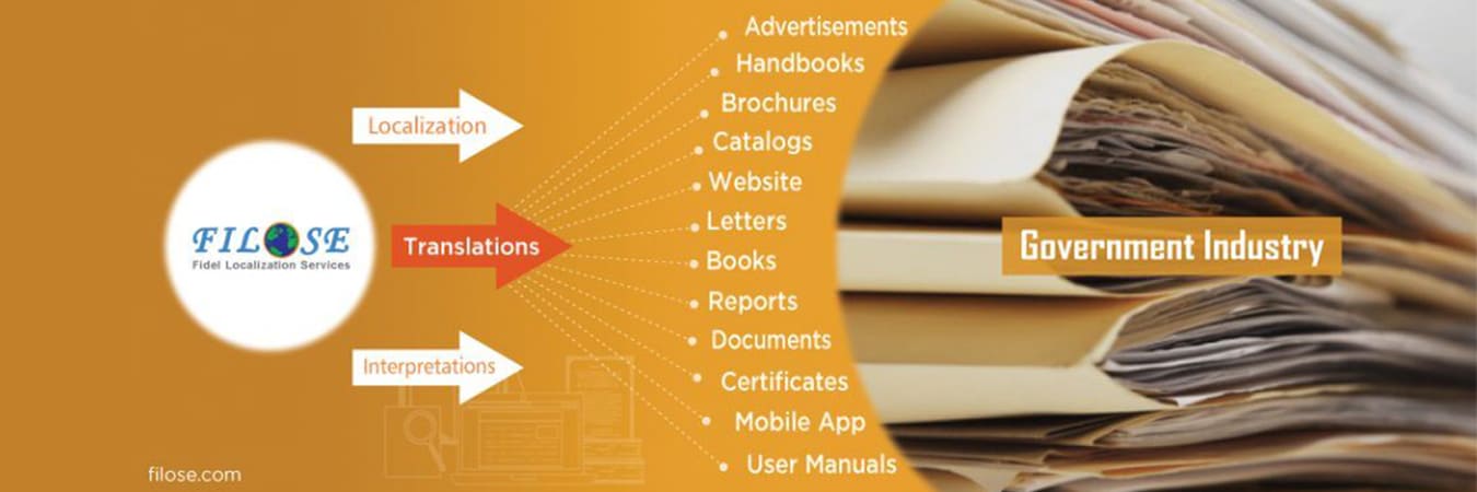 Government Document And Website Translation Services