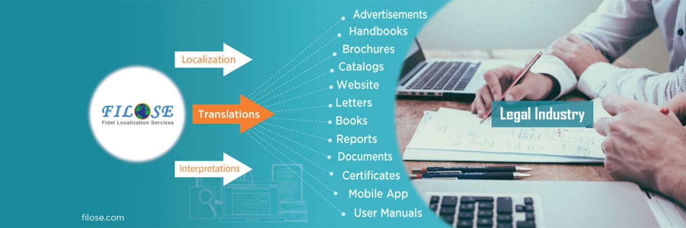 Legal Industry Translation Localization Services