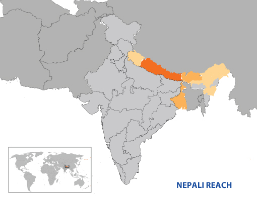 Hindi Language Speakers in the World