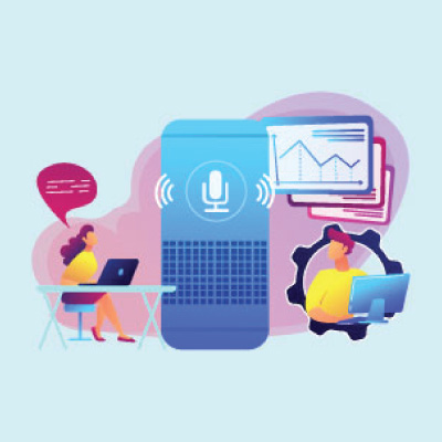 Processing Audio Commands and Creating Data