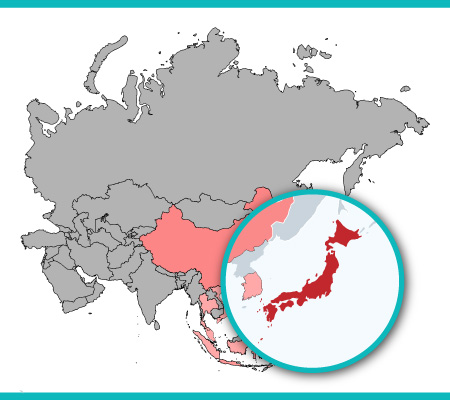 Japanese Language Speaker Map
