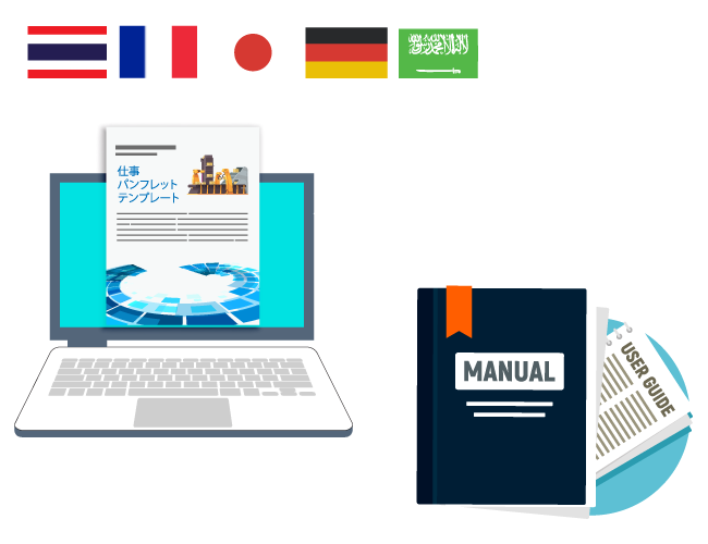 User manual translation Services
